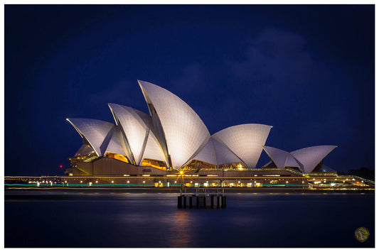 Sydeny Opera House | New South Wales Australia| Vintage Landscape Architecture | Wall Frame