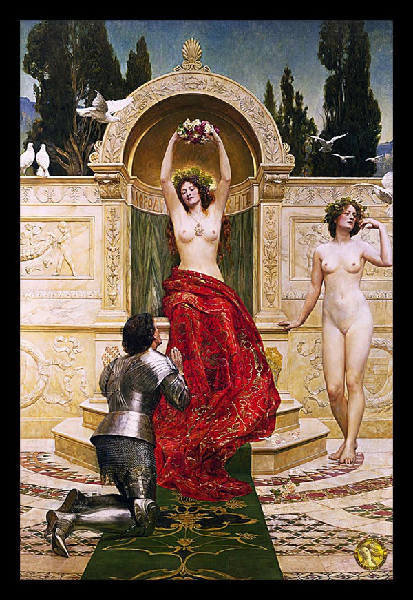 Tannhäuser En El Venusberg (1902) | John Collier | Painting Art Print | Wall Frame