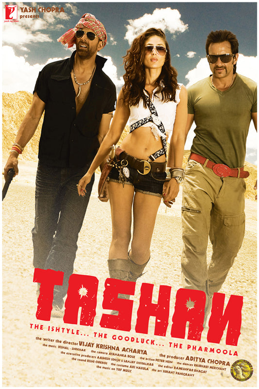 Tashan (2008) | Bollywood Movie Poster | Wall Frame