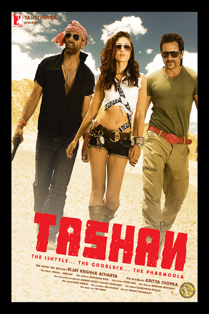 Tashan (2008) | Bollywood Movie Poster | Wall Frame