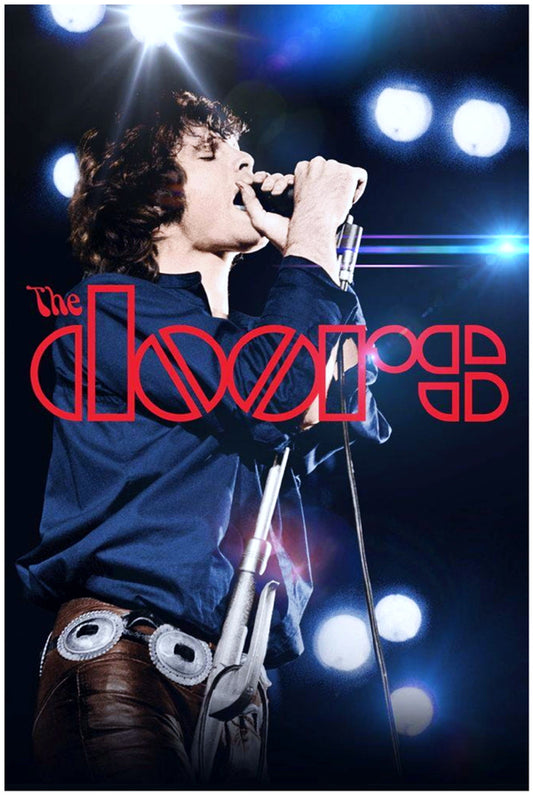 Jim Morrison The Doors (1968) | Vintage Music Artist | Art Poster Print | Wall Frame