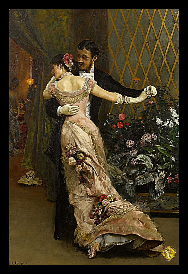 The End Of The Ball (1879) | Rogelio De Egusquiza | Painting Art Print | Wall Frame