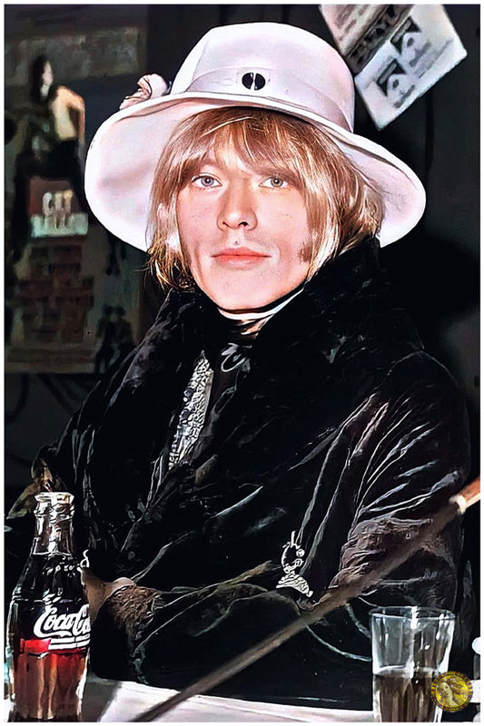 Brian Jones The Rolling Stones | Retro 1960s | Vintage Rock Band | Art Print | Wall Frame