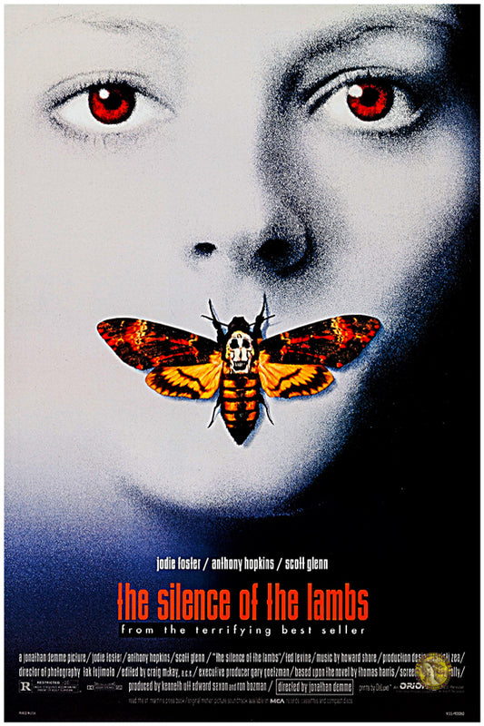 The Silence of the Lambs (1991) | Hollywood Movie Poster | Wall Frame