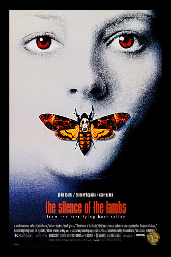 The Silence of the Lambs (1991) | Hollywood Movie Poster | Wall Frame