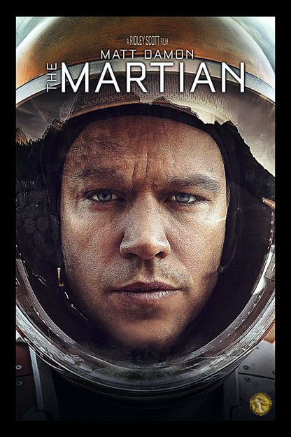 The Martian (2015) | Hollywood Movie Poster | Wall Frame