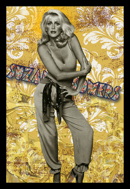 Suzanne Somers | Vintage Hollywood Actress | Art Print | Wall Frame