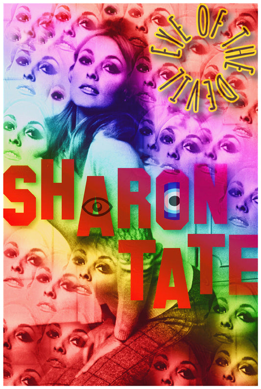 Sharon Tate Eye of The Devil | Psychedelic Artwork | Art Print | Wall Frame