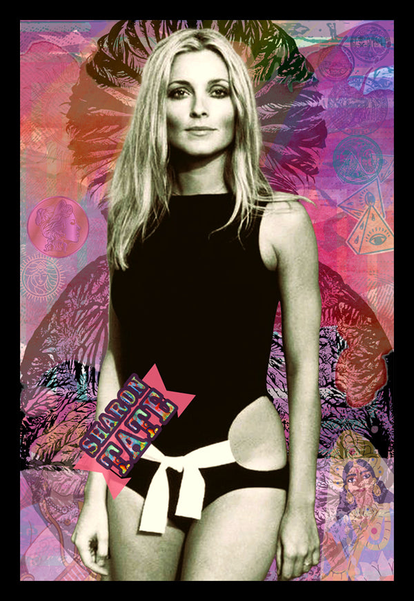 Sharon Tate | Vintage Hollywood Actress | Art Print | Wall Frame