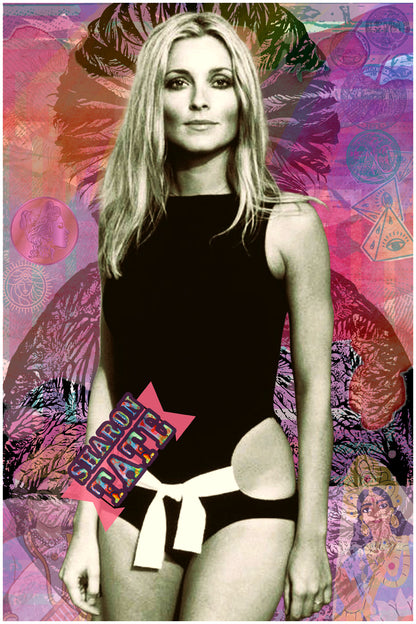 Sharon Tate | Vintage Hollywood Actress | Art Print | Wall Frame