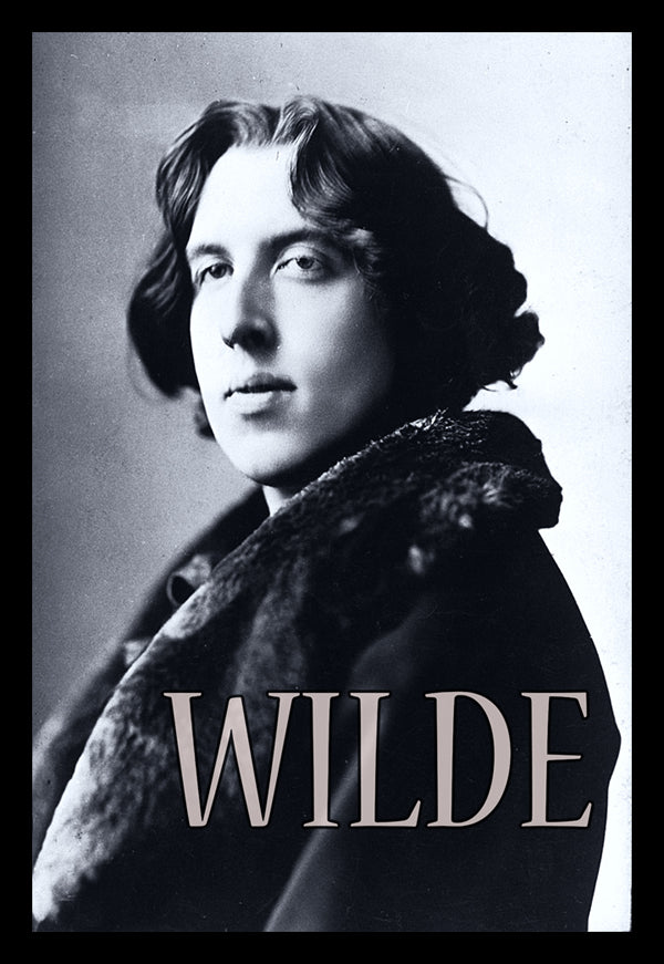 Oscar Wilde | Vintage Famous Personalities | Large Poster Art Print | Wall Frame