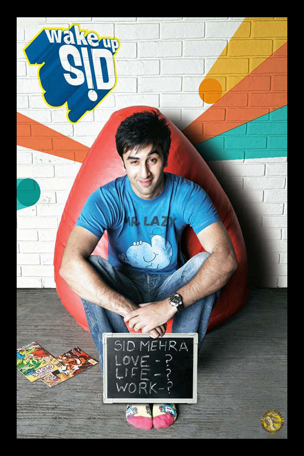 Wake Up Sid (2009) | Bollywood Movie Poster | Wall Frame