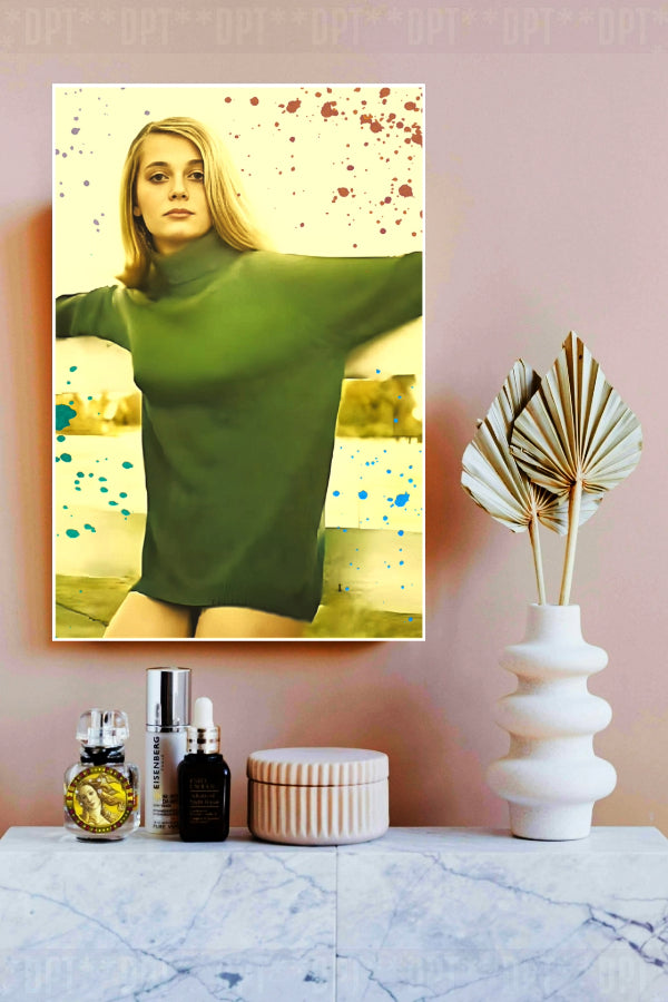 Peggy Lipton | Vintage Muse (1966) | Vintage Hollywood Actress | Art Print | Wall Frame