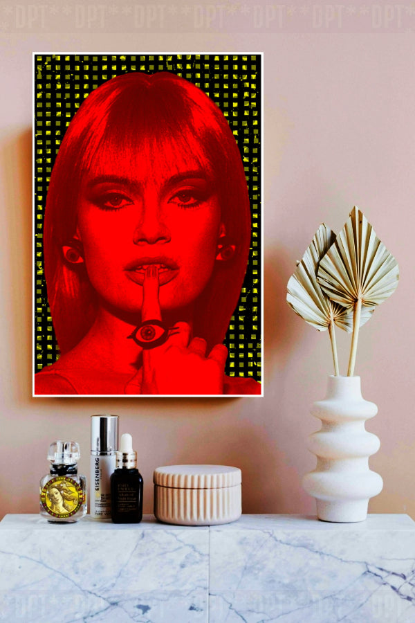 Marisa Mell | Danger: Diabolik (1968) | Vintage Hollywood Actress | Art Print | Wall Frame