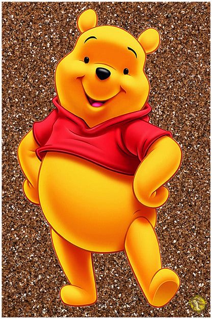 Winnie The Pooh | Classic Cartoon Poster | Art Print | Wall Frame