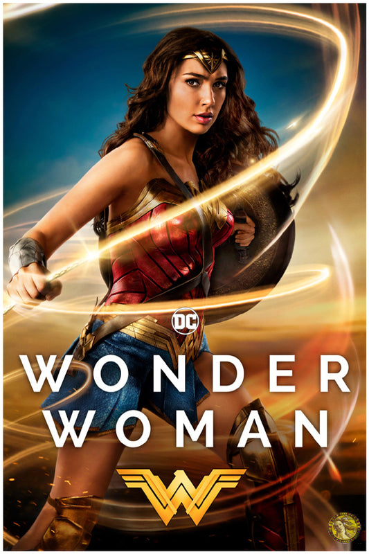 Wonder Woman (2017) | Hollywood Movie Poster | Wall Frame