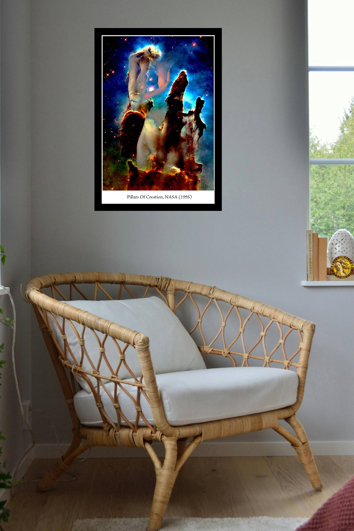 Pillars Of Creation 1995 | Vintage Iconic Photograph | Wall Frame