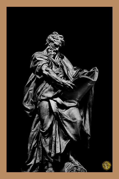 St. Matthew |  Camillo Rusconi | Vintage Sculptures | Art Print | Wall Frame