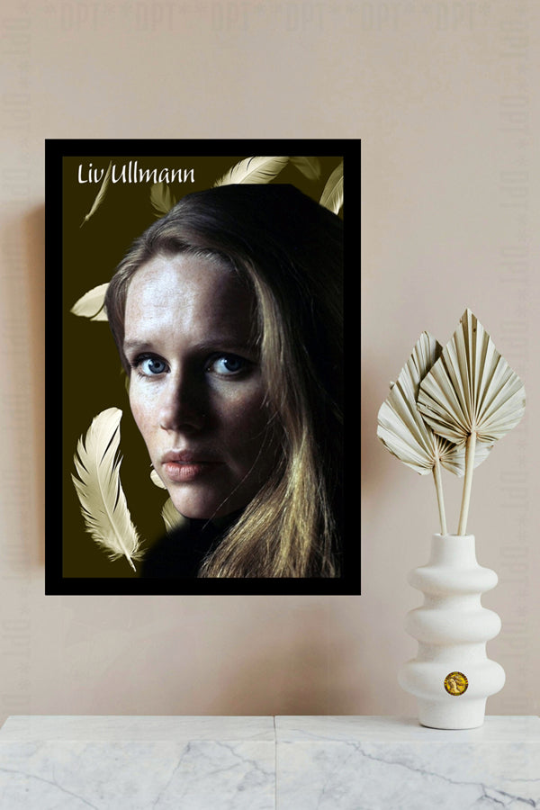 Liv Ullmann | Vintage Hollywood Actress | Art Print | Wall Frame