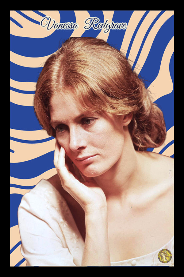 Vanessa Redgrave | Vintage Hollywood Actress | Art Print | Wall Frame