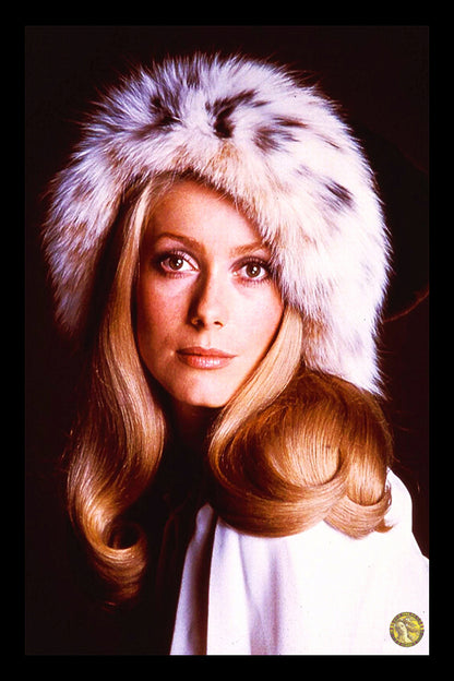 Catherine Deneuve in The April Fools (1969) | Vintage Fashion Art Print | Wall Frame