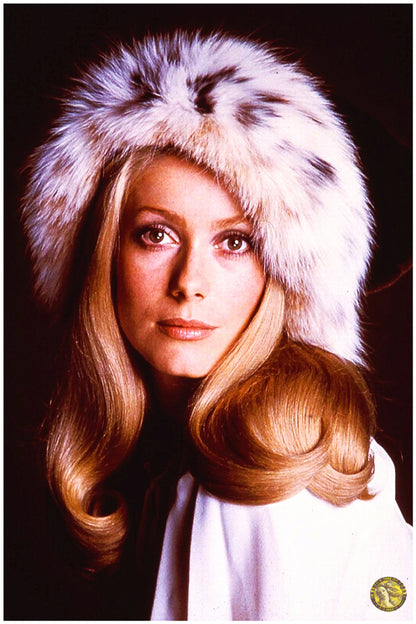 Catherine Deneuve in The April Fools (1969) | Vintage Fashion Art Print | Wall Frame