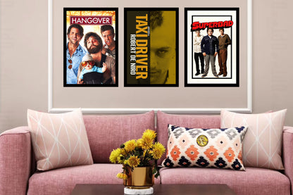 Taxi Driver (1976) | Hollywood Movie Poster | Wall Frame