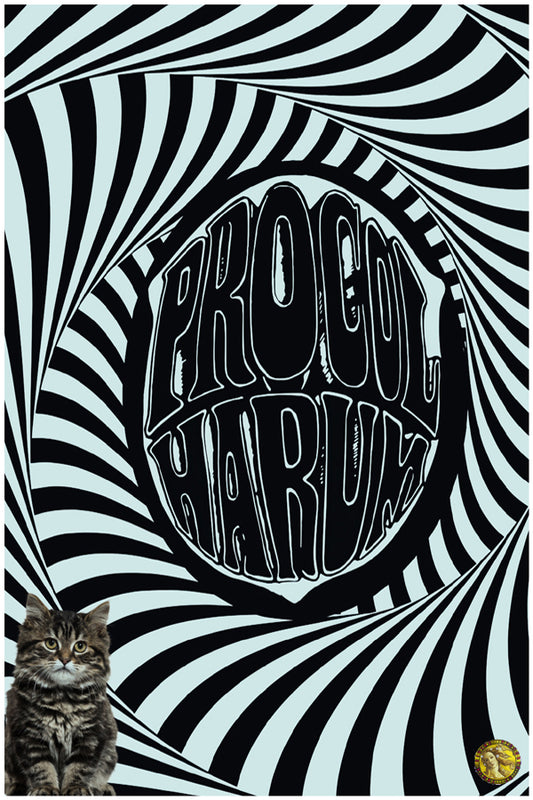 Procol Harum | Procol Harum (1967) | Vintage Concert Poster | Art Print | Wall Frame