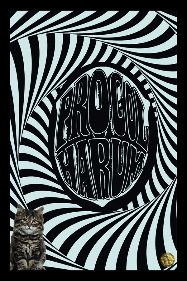 Procol Harum | Procol Harum (1967) | Vintage Concert Poster | Art Print | Wall Frame