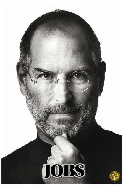 Steve Jobs | Vintage Famous Personalities | Large Poster Art Print | Wall Frame